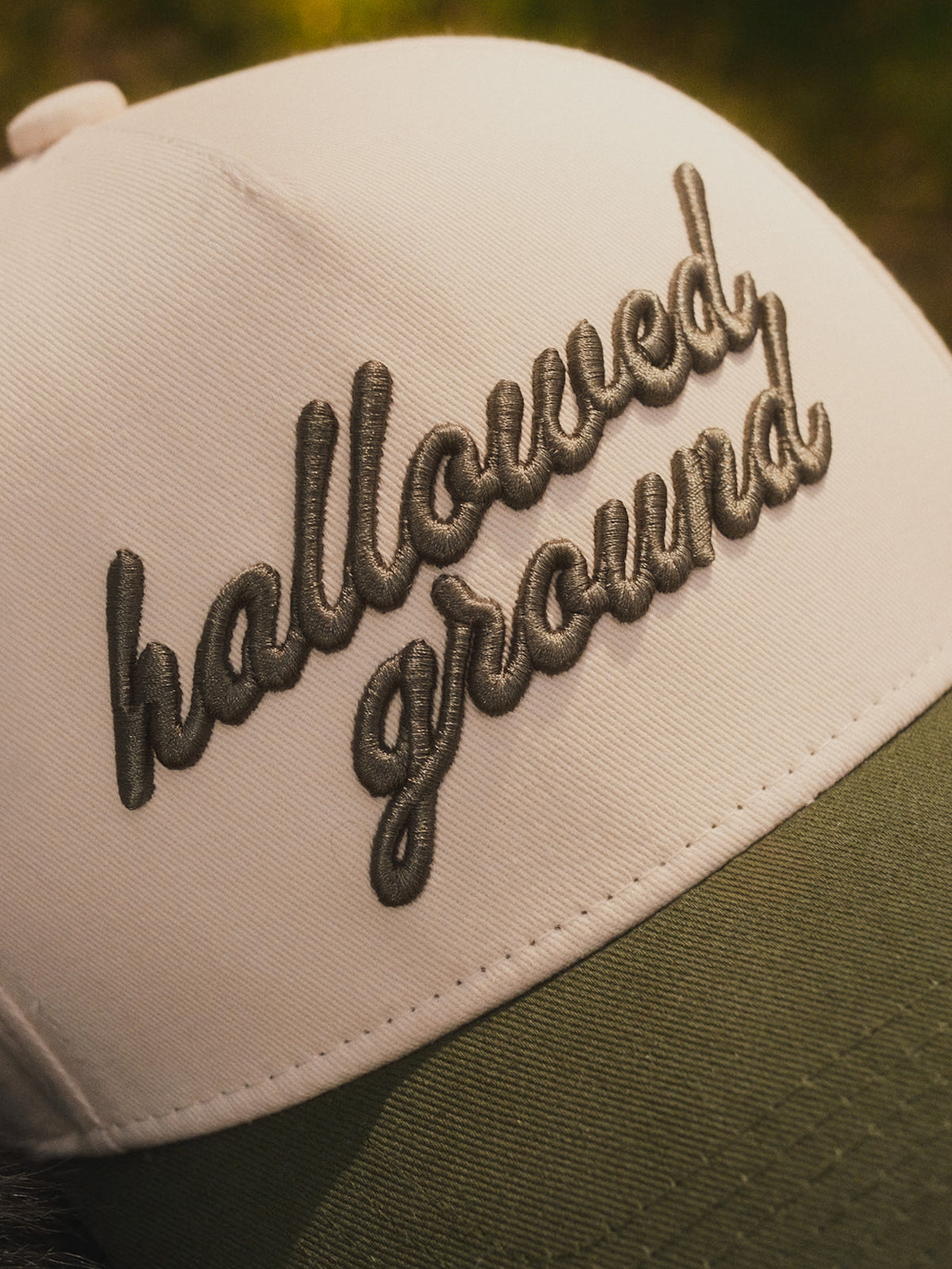 The Sunday Script: structured cotton cap