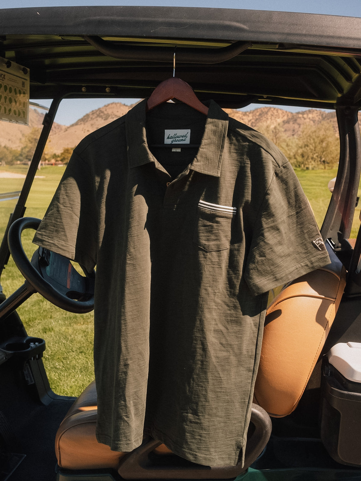 The Architect: premium slub cotton polo